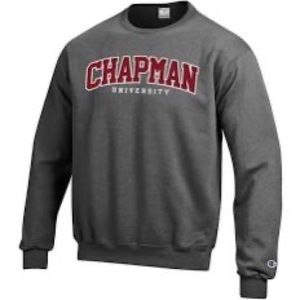 CHAPMAN UNIVERSITY CU Grey Crewneck size SMALL